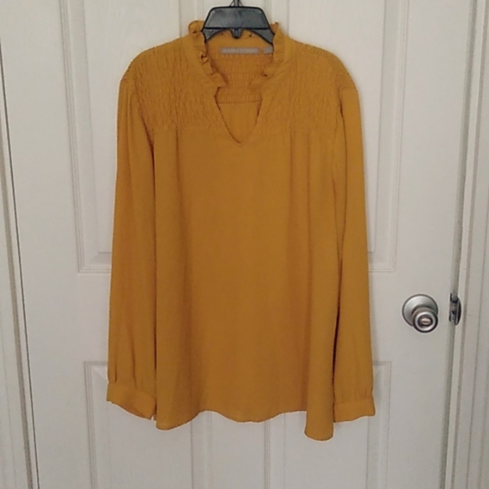 Long-Sleeve Blouse Valerie Stevens XL